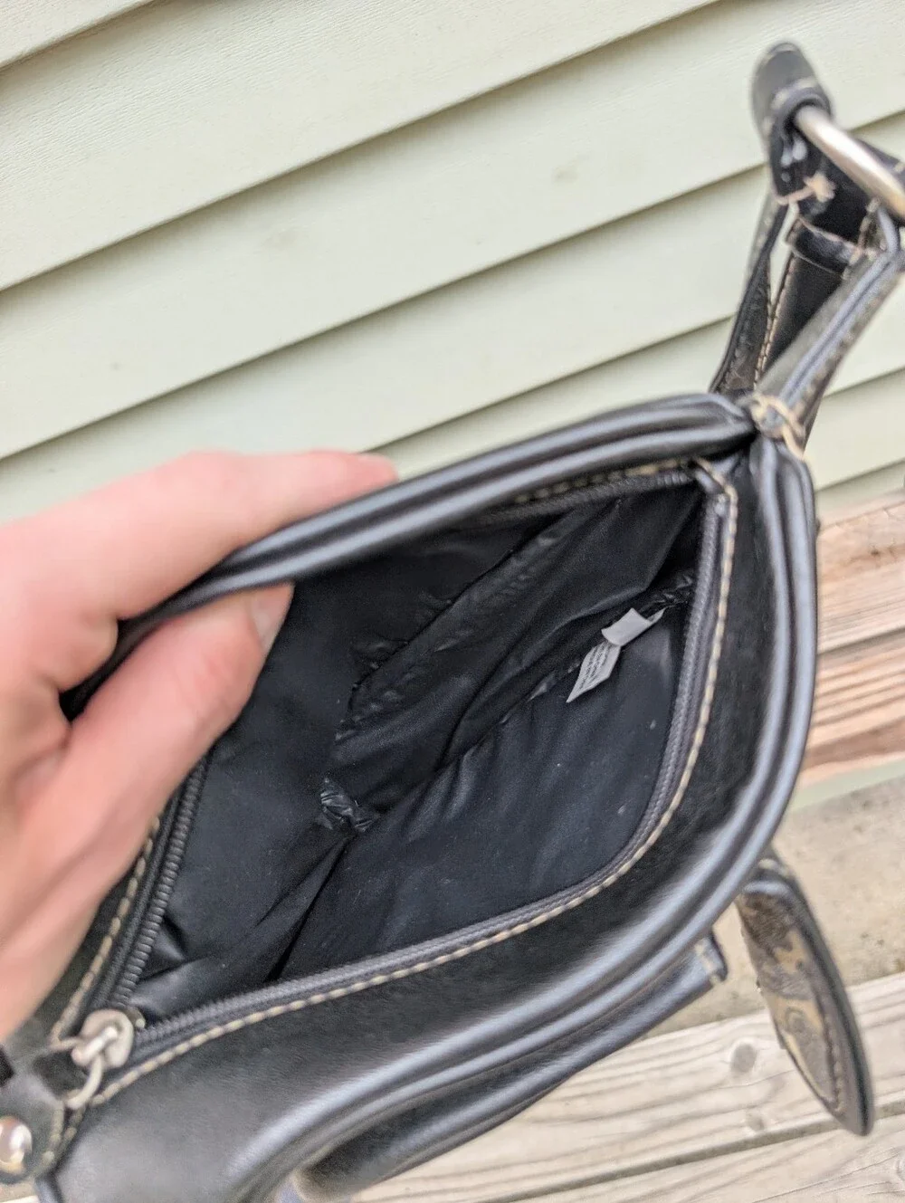 Vintage Y2K Arizona Jean Company Faux Leather Mini  Backpack
